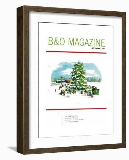 The B&O Holly Tree-null-Framed Giclee Print