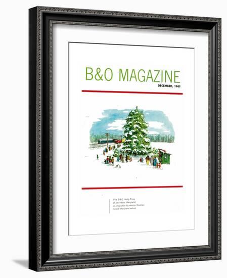 The B&O Holly Tree-null-Framed Giclee Print