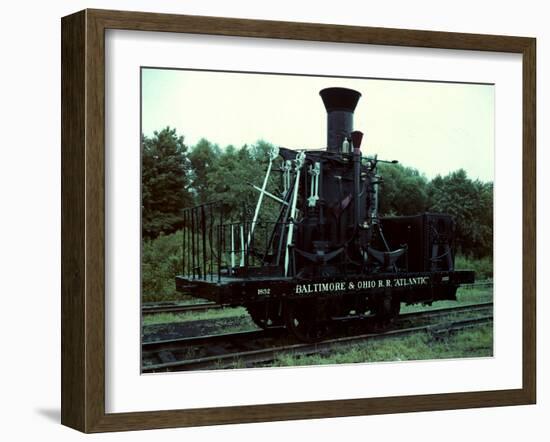 The B&O Railroad's Atlantic #1832-null-Framed Photographic Print