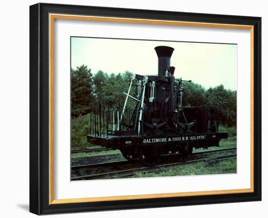 The B&O Railroad's Atlantic #1832-null-Framed Photographic Print