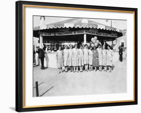 The B&O Women's Music Club-null-Framed Photographic Print