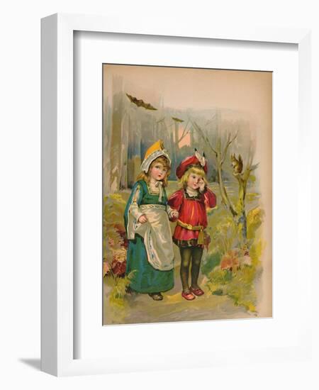 'The Babes in the Wood', 1903-Unknown-Framed Giclee Print
