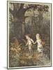 The Babes in the Wood (Colour Litho)-Randolph Caldecott-Mounted Giclee Print