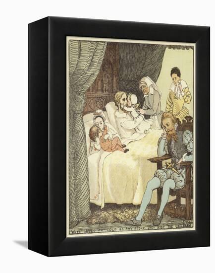 The Babes in the Wood (Colour Litho)-Randolph Caldecott-Framed Premier Image Canvas