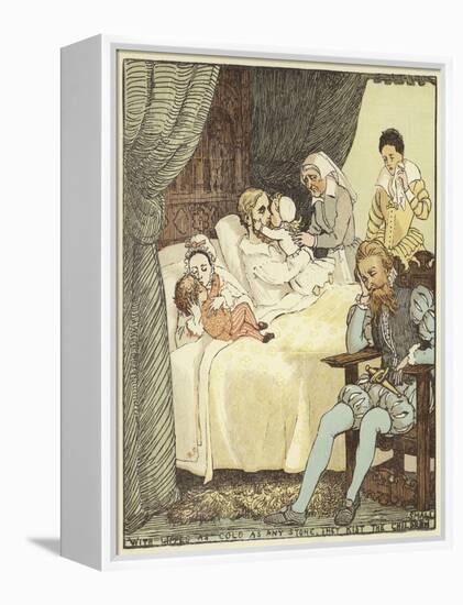 The Babes in the Wood (Colour Litho)-Randolph Caldecott-Framed Premier Image Canvas