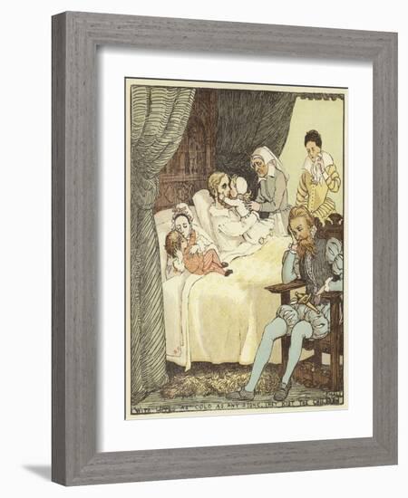 The Babes in the Wood (Colour Litho)-Randolph Caldecott-Framed Giclee Print