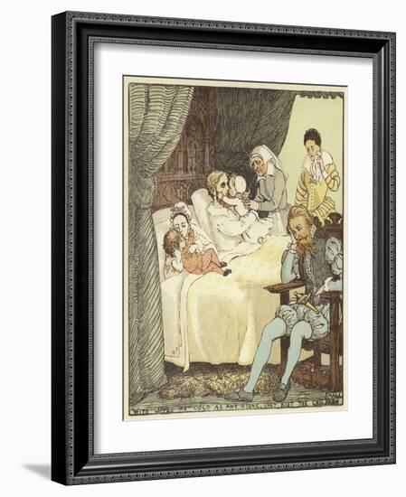 The Babes in the Wood (Colour Litho)-Randolph Caldecott-Framed Giclee Print