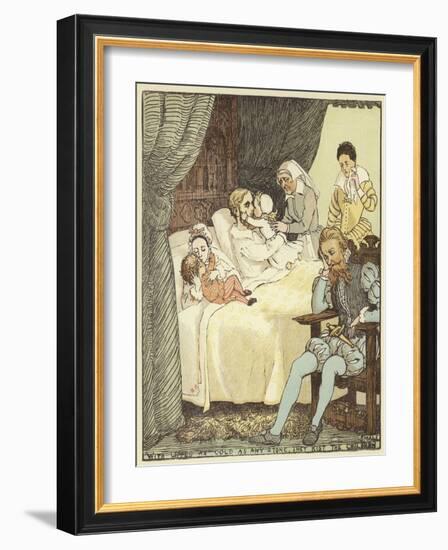 The Babes in the Wood (Colour Litho)-Randolph Caldecott-Framed Giclee Print