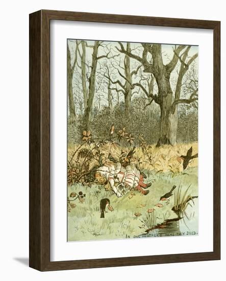 The Babes in the Wood-Randolph Caldecott-Framed Giclee Print