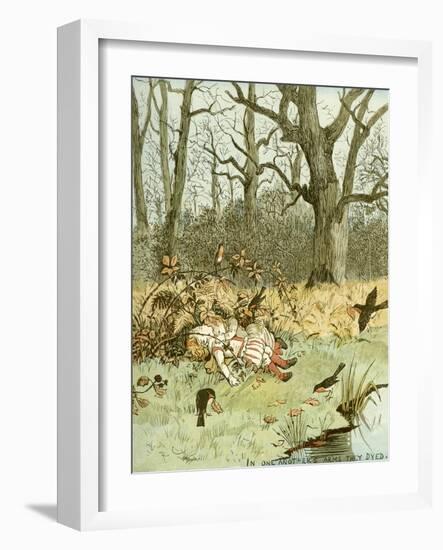 The Babes in the Wood-Randolph Caldecott-Framed Giclee Print