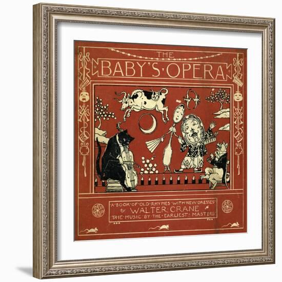 The Baby's Opera by Walter Crane-Walter Crane-Framed Giclee Print