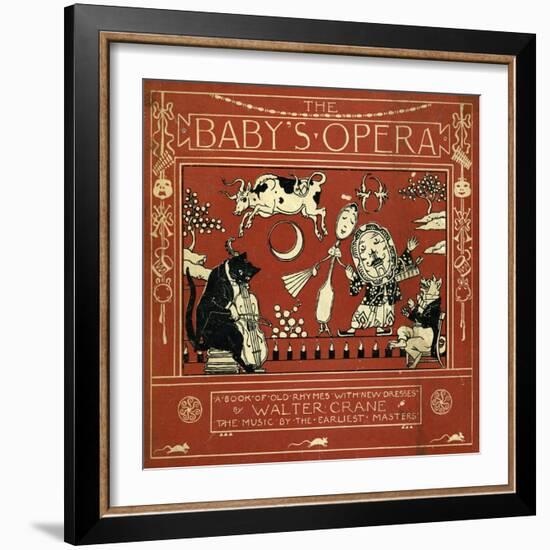 The Baby's Opera by Walter Crane-Walter Crane-Framed Giclee Print