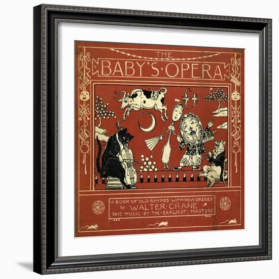 The Baby's Opera by Walter Crane-Walter Crane-Framed Giclee Print