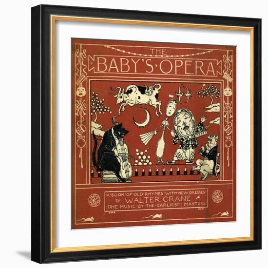 The Baby's Opera by Walter Crane-Walter Crane-Framed Giclee Print