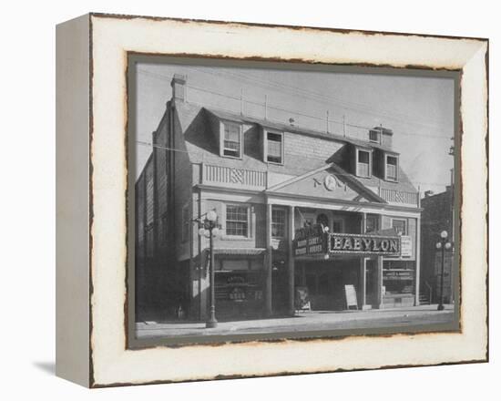 The Babylon Theatre, Babylon, New York, 1925-null-Framed Premier Image Canvas