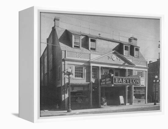 The Babylon Theatre, Babylon, New York, 1925-null-Framed Premier Image Canvas