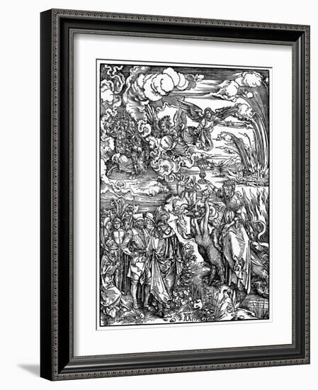 The Babylonian Whore, 1498-Albrecht Durer-Framed Giclee Print