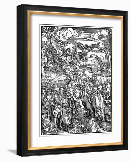 The Babylonian Whore, 1498-Albrecht Durer-Framed Giclee Print