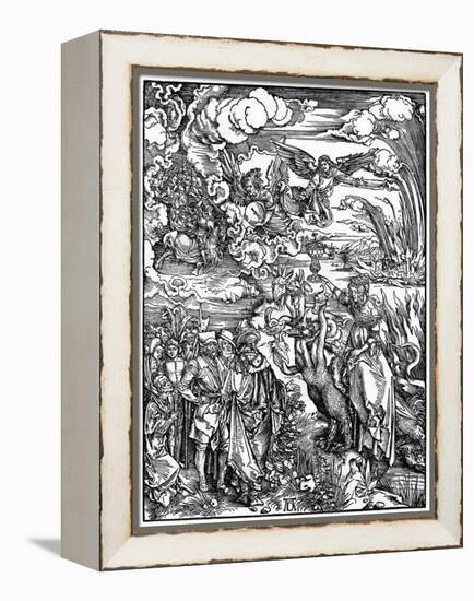 The Babylonian Whore, 1498-Albrecht Durer-Framed Premier Image Canvas