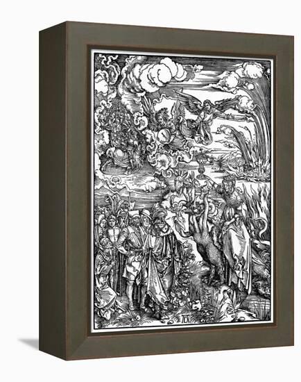 The Babylonian Whore, 1498-Albrecht Durer-Framed Premier Image Canvas