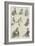 The Baccarat Case, Sketches in Court-William Douglas Almond-Framed Giclee Print