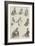 The Baccarat Case, Sketches in Court-William Douglas Almond-Framed Giclee Print