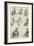 The Baccarat Case, Sketches in Court-William Douglas Almond-Framed Giclee Print