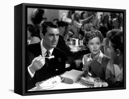 The Bachelor And The Bobby-Soxer, Cary Grant, Shirley Temple, 1947-null-Framed Stretched Canvas