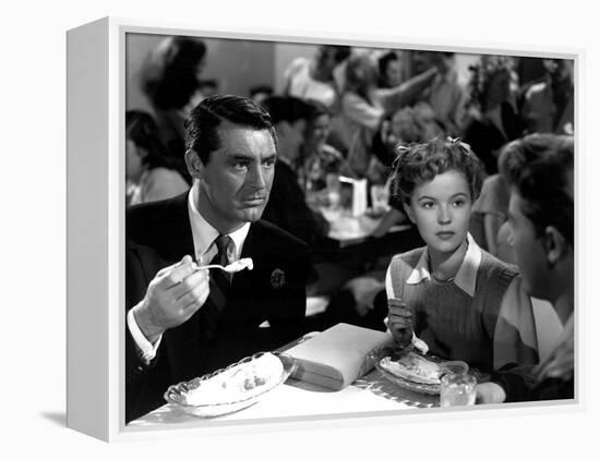 The Bachelor And The Bobby-Soxer, Cary Grant, Shirley Temple, 1947-null-Framed Stretched Canvas