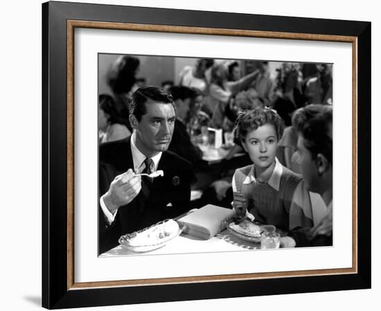 The Bachelor And The Bobby-Soxer, Cary Grant, Shirley Temple, 1947-null-Framed Photo