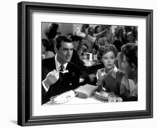 The Bachelor And The Bobby-Soxer, Cary Grant, Shirley Temple, 1947-null-Framed Photo