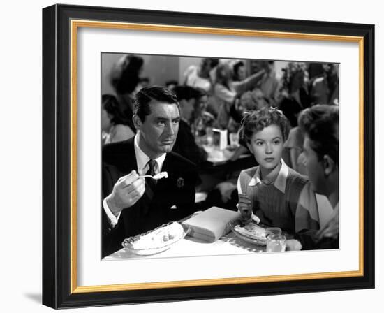 The Bachelor And The Bobby-Soxer, Cary Grant, Shirley Temple, 1947-null-Framed Photo