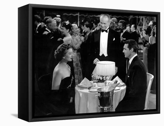The Bachelor And The Bobby-Soxer, Myrna Loy, Cary Grant, 1947-null-Framed Stretched Canvas