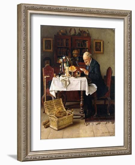 The Bachelor's Birthday-null-Framed Giclee Print