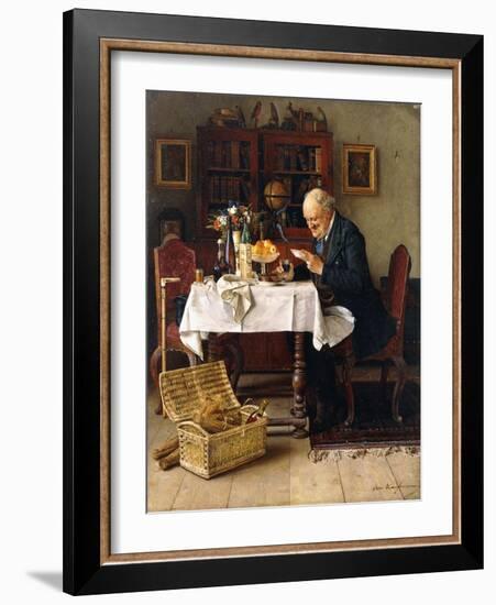 The Bachelor's Birthday-null-Framed Giclee Print