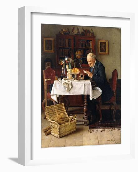 The Bachelor's Birthday-null-Framed Giclee Print