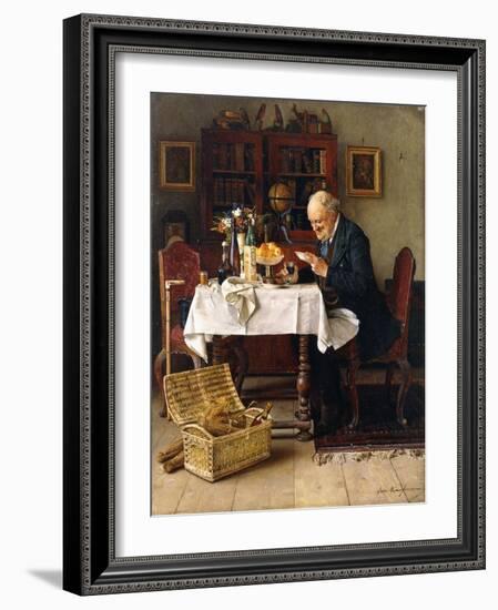 The Bachelor's Birthday-null-Framed Giclee Print