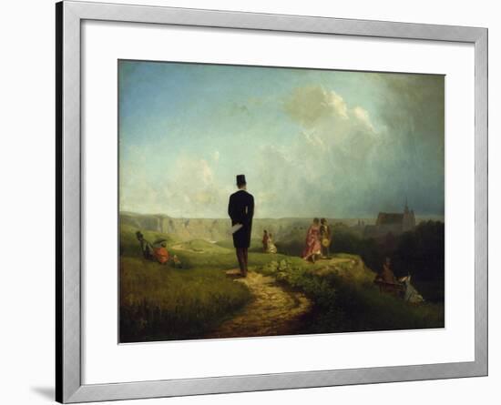 The Bachelor-Carl Spitzweg-Framed Giclee Print