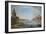 The Bacino Di San Marco, Venice, Looking East, with the Church of San Giorgio Maggiore-Antonio Joli-Framed Giclee Print