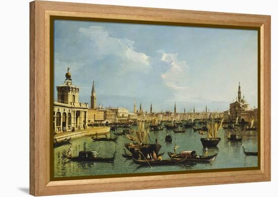 The Bacino Di San Marco, Venice-Bernardo Daddi-Framed Premier Image Canvas