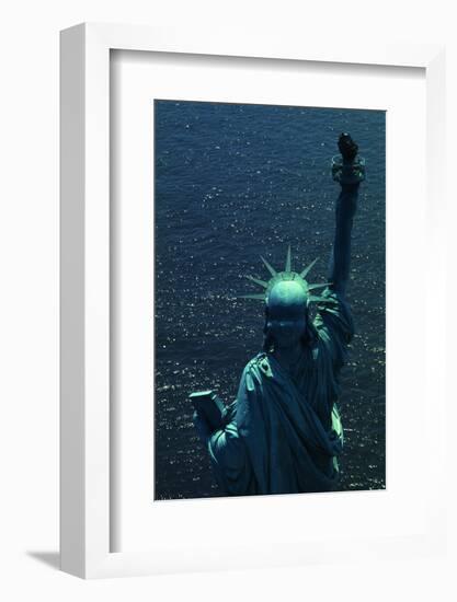 The Back of the Statue of Liberty-Dirck Halstead-Framed Photographic Print