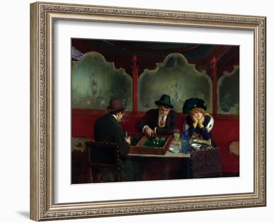 The Backgammon Players-Jean Béraud-Framed Giclee Print