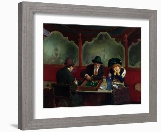 The Backgammon Players-Jean Béraud-Framed Giclee Print