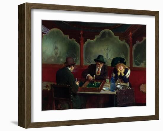 The Backgammon Players-Jean Béraud-Framed Giclee Print