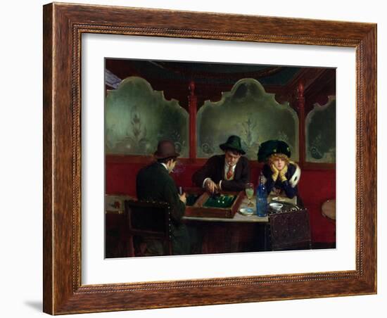 The Backgammon Players-Jean Béraud-Framed Giclee Print