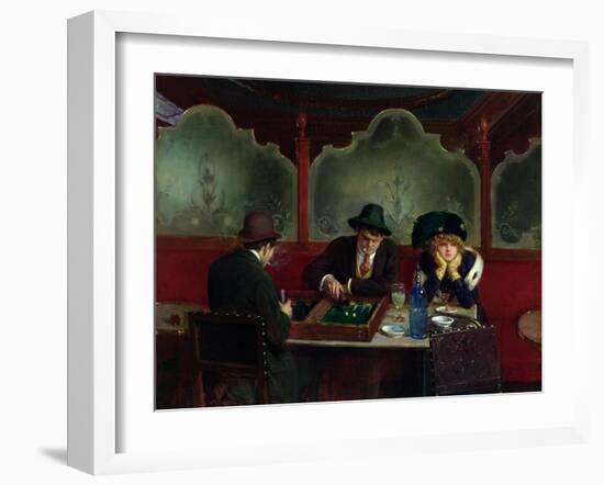 The Backgammon Players-Jean Béraud-Framed Giclee Print