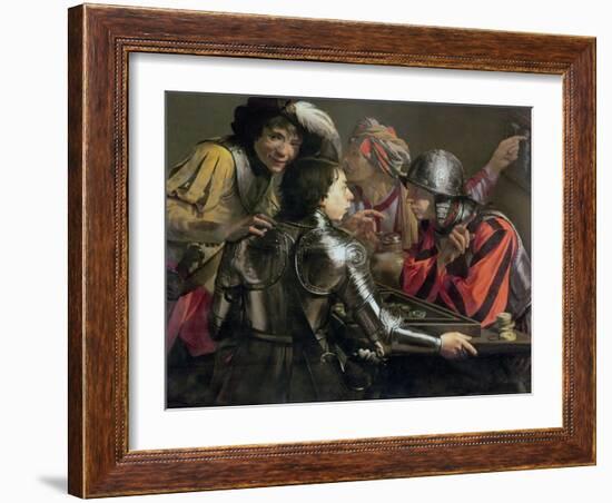 The Backgammon Players-Hendrick Terbrugghen-Framed Giclee Print