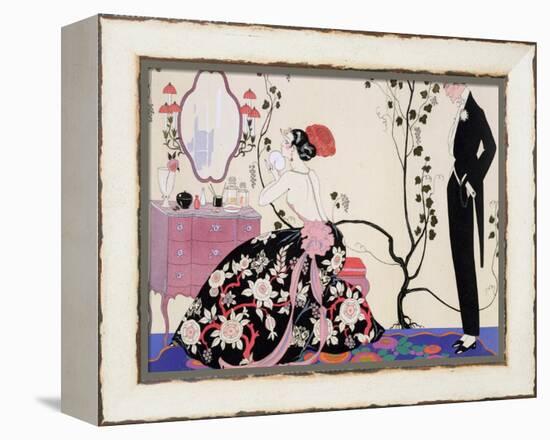 The Backless Dress-Georges Barbier-Framed Premier Image Canvas