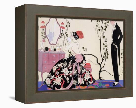 The Backless Dress-Georges Barbier-Framed Premier Image Canvas