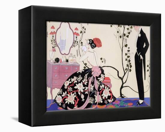 The Backless Dress-Georges Barbier-Framed Premier Image Canvas